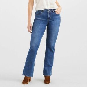 Levi Classic Boot. Dark Blue. Size 8 #459